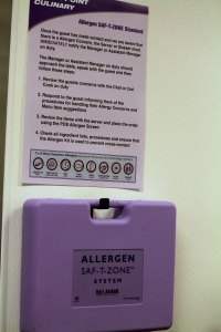 Allergy Safe at the South Point in Las Vegas
